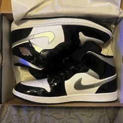 Black And White Jordan One Size 13 Wore Once 