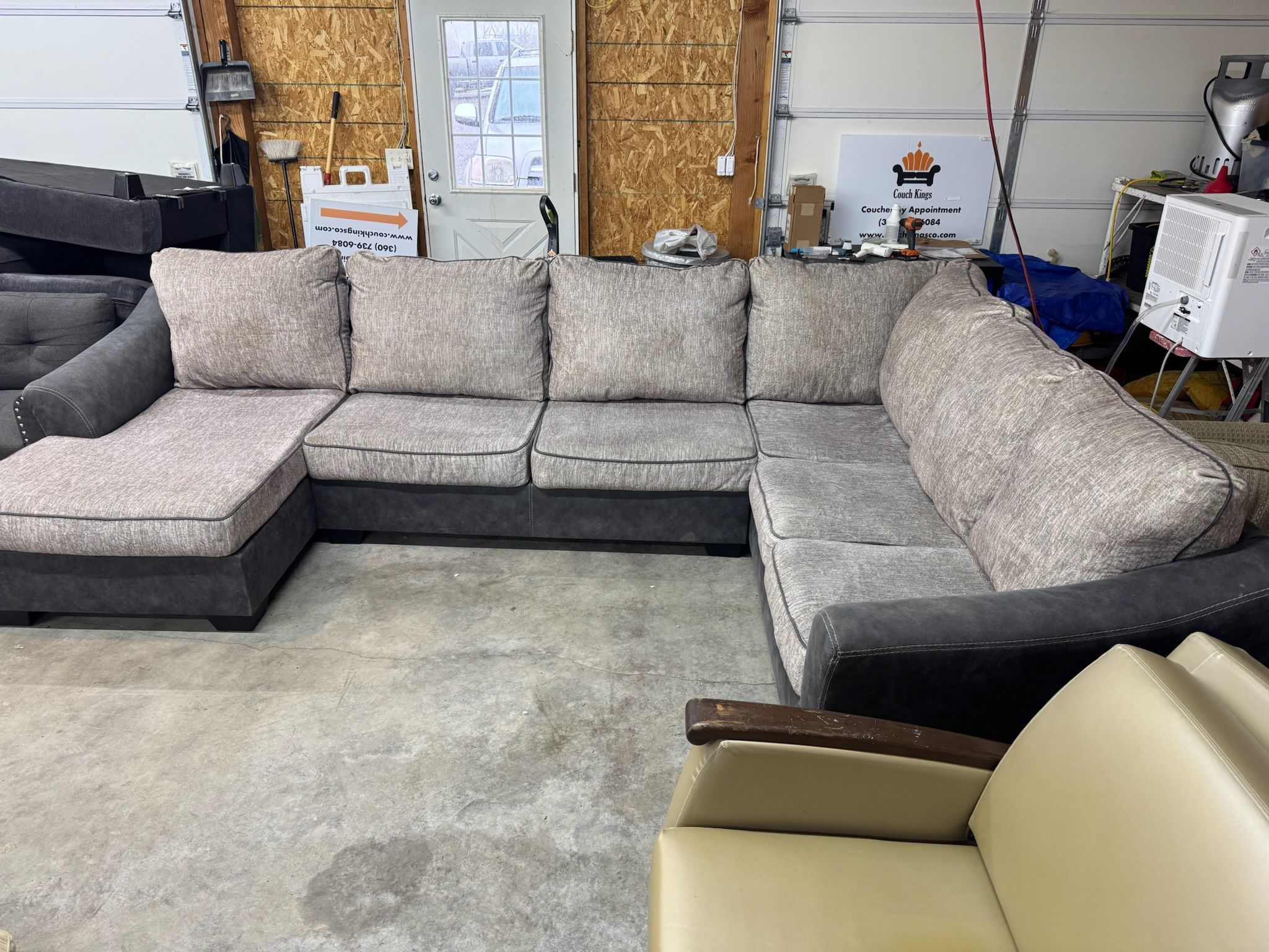 Wrap Around Sectional Couch (WE DELIVER)