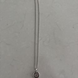 David Yurman Initial Charm Necklace