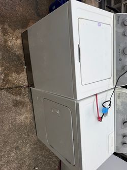 Washer and dryer gas