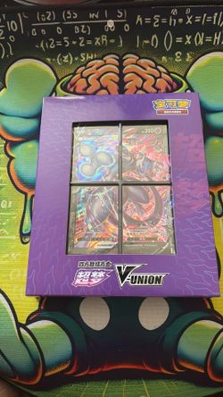 Pokemon Chinese Mewtwo V-UNION Gift Box Collection