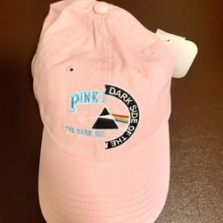 Original Official New with Tags Pink Floyd Pink Hat Dark Side Of The Moon, Unisex