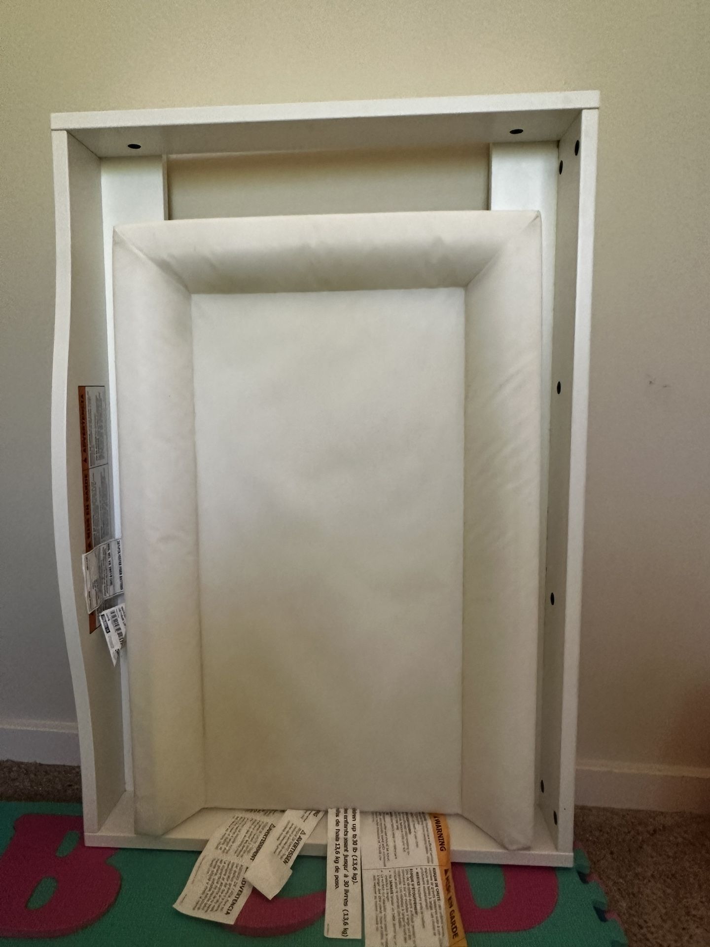 Free Diaper Change Mat And Part Of Table