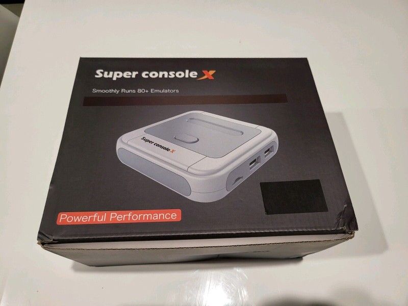 Retro Super Console X. 90000 games , 2 WIRELESS CONTROLLER 