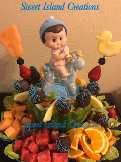 Babyshower fruit tray