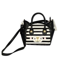 Luv Betsey by Betsey Johnson Cat Mini Satchel/Crossbody Bag
