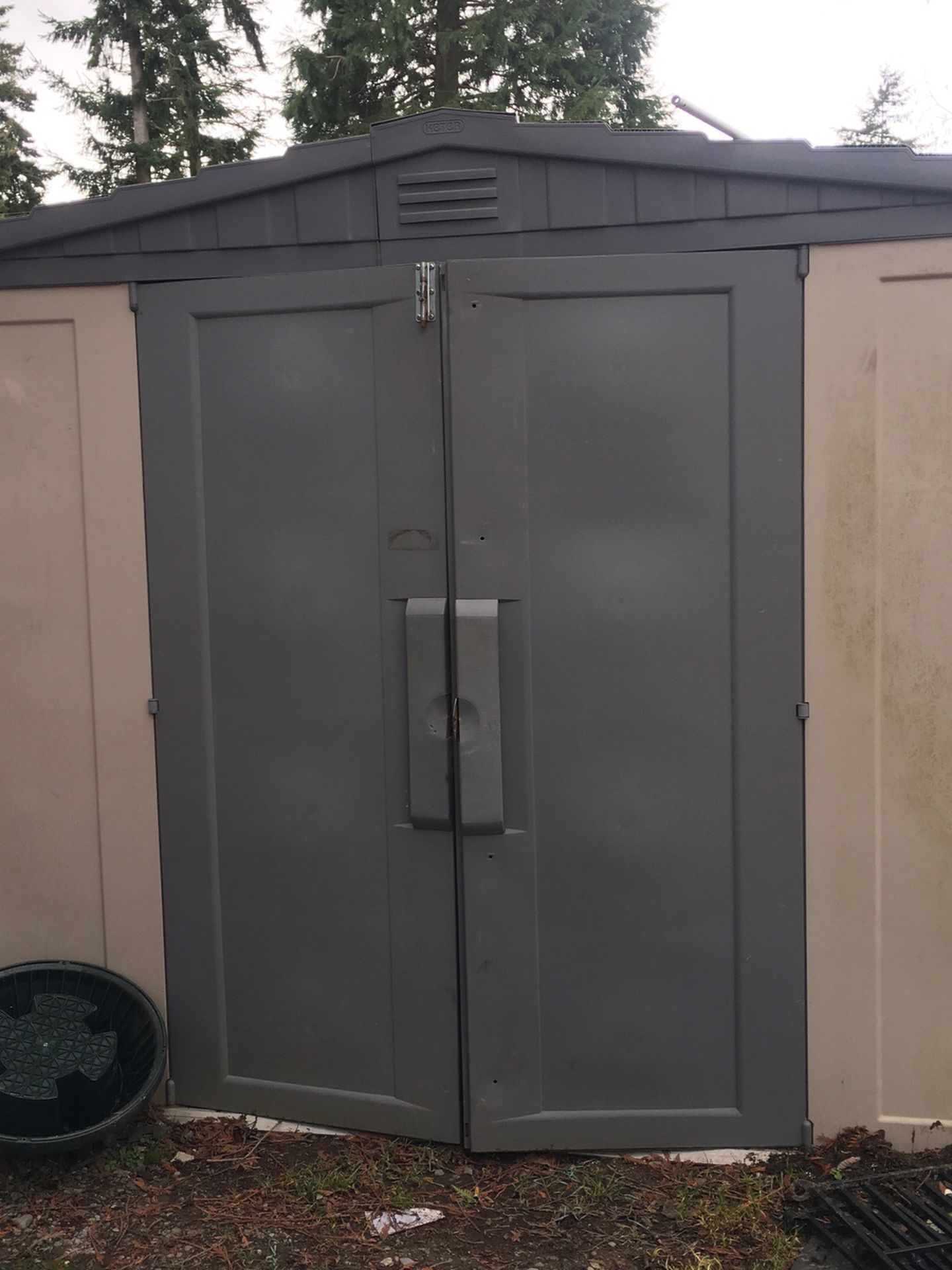 6x8 Plastic Storage Shed PENDING PICKUP