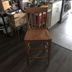 Wood Stool 