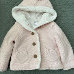 Baby Sherpa Lined Hooded Jacket