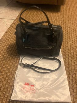 Coach black purse