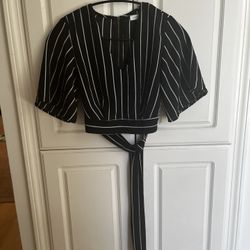 Stripped Crop Top