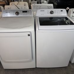 Samsung Washer AndGas Dryer Working 3 Month Warranty We Deliver 