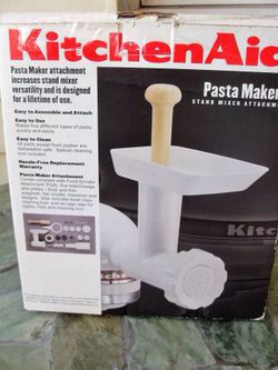 Kitchenaid Stand Mixer Attachment Gourmet Pasta Press for Sale in San  Diego, CA - OfferUp
