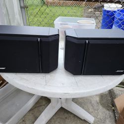 Bose 201 Speakers Left And Rigjt