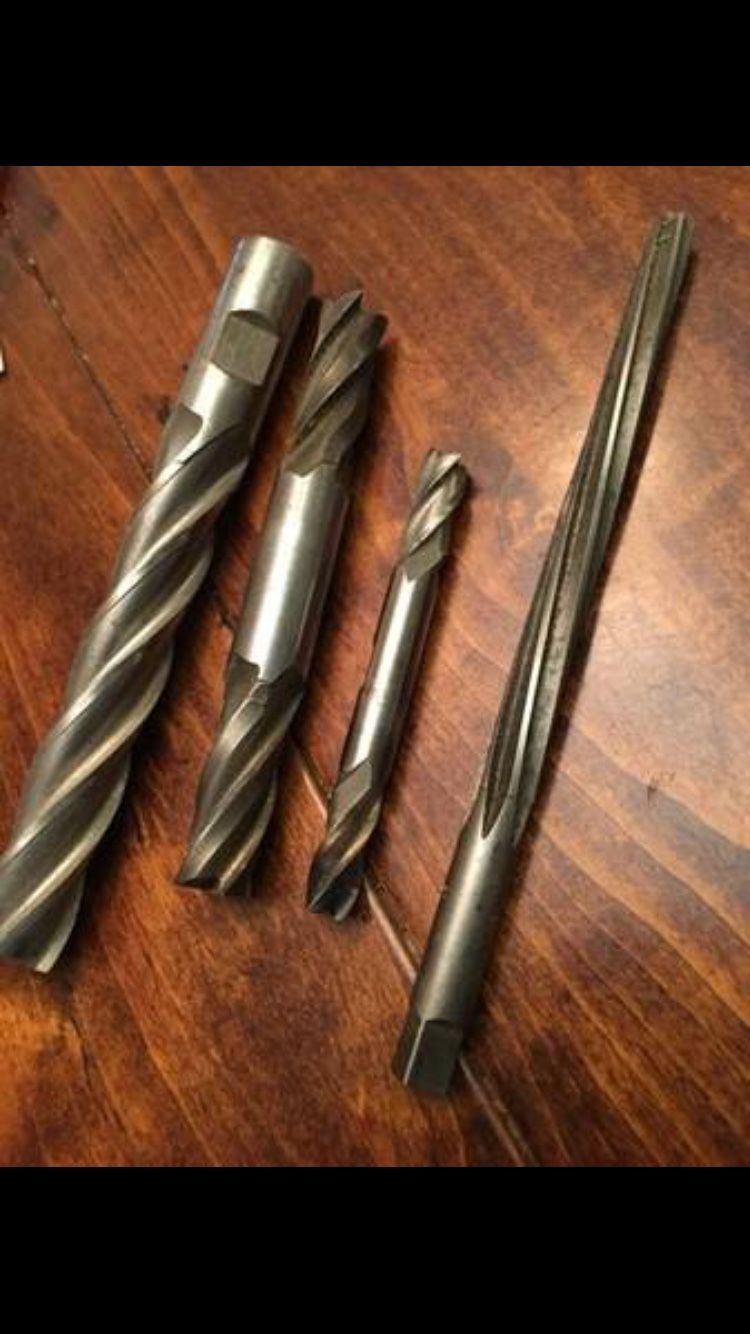 Misc reamers and end mills