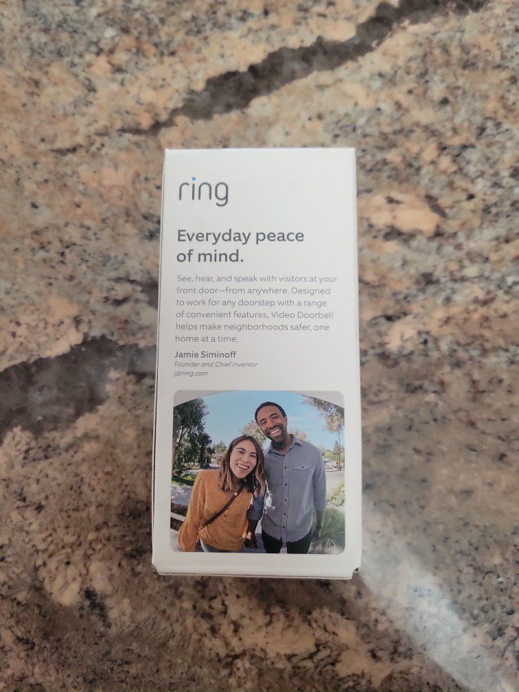 Brand New 2nd Generation Ring Video Doorbell 