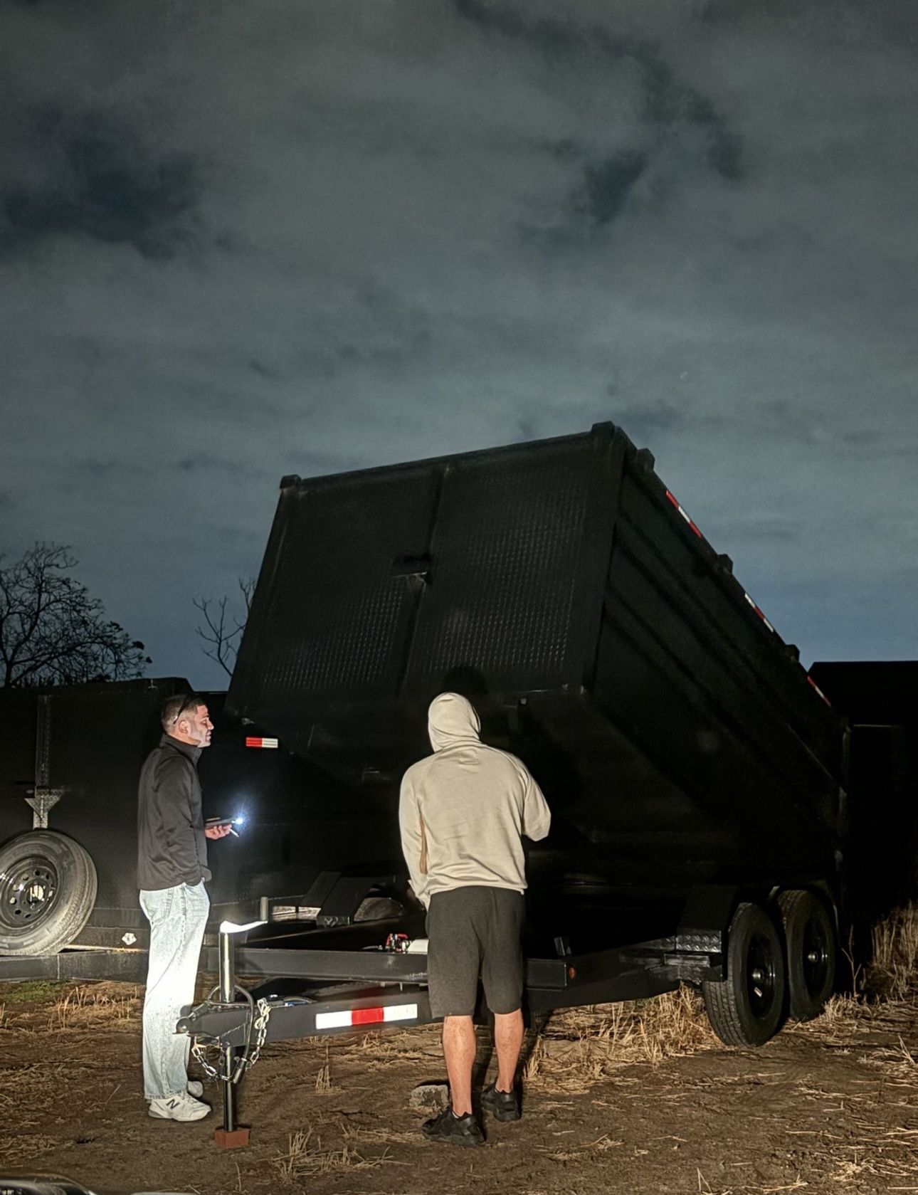 Hydraulic Dump trailer 12k dual tandem axle