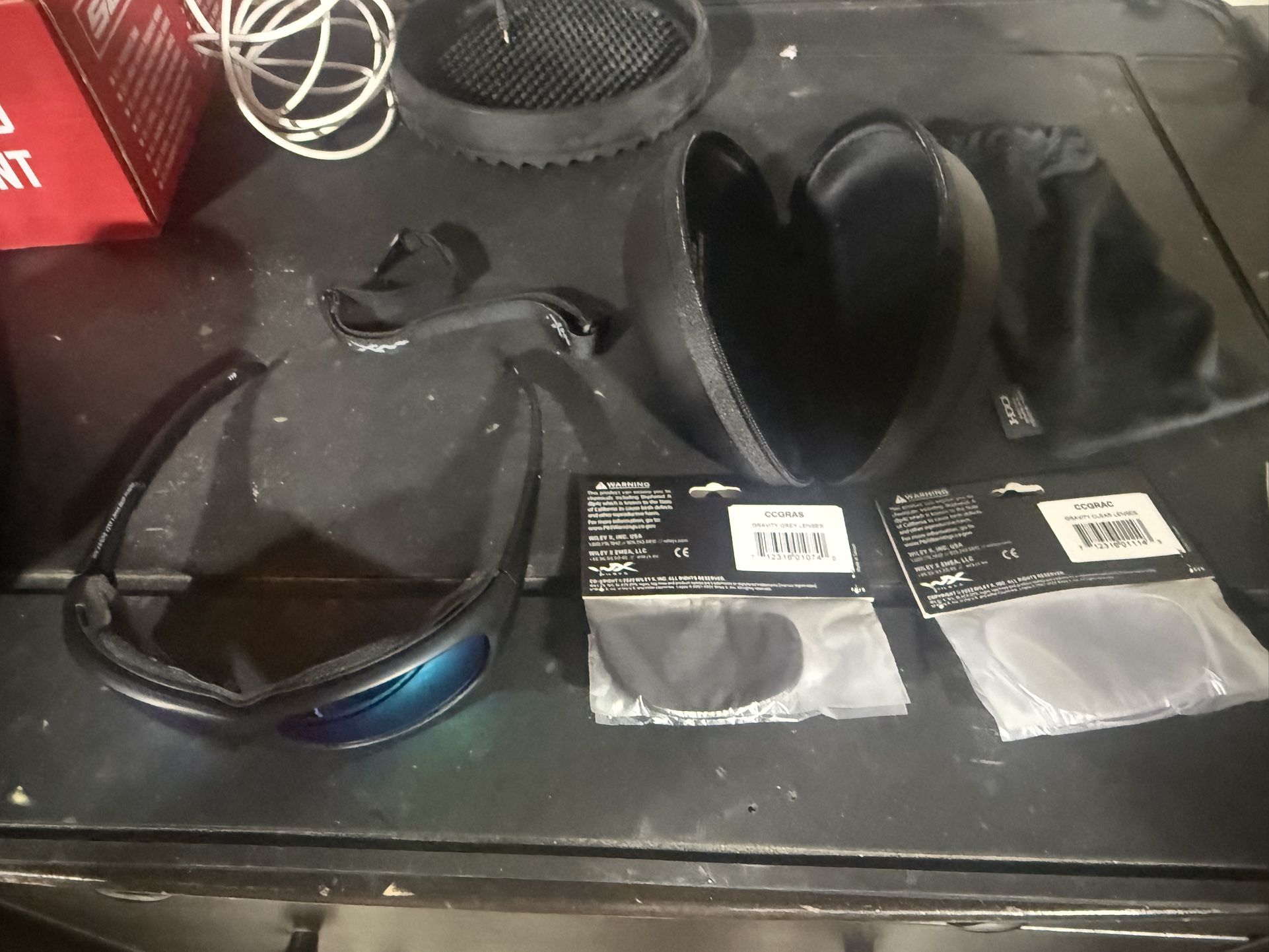 Wiley X Gravity With 2 Extra Lens