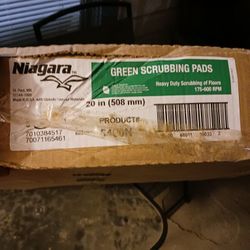 $15.00 Green Scrubbing Pads--- O.B.O