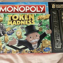 Monopoly Token Madness Game