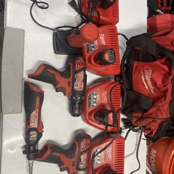 Milwaukee 12 V set
