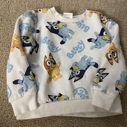 Bluey 4T sweatshirt