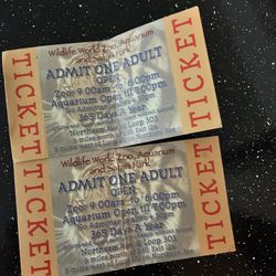 Wildlife World Zoo/aquarium& Safari Park Tickets 
