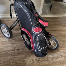 Golf Set Tommy Armor Evo 2 Set W/bag, Stand & Cart