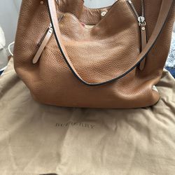Burberry Saddle Brown Tote With Dust Bag (LARGE)