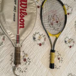 Tennis Racquet Lot Of 2- Wilson (Forte 250) & Junior 23