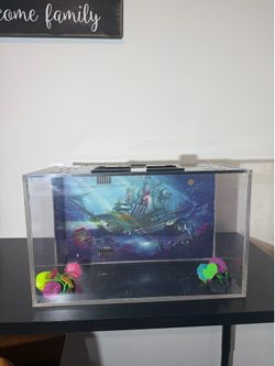 Snap-on Acrylic Fish Tank