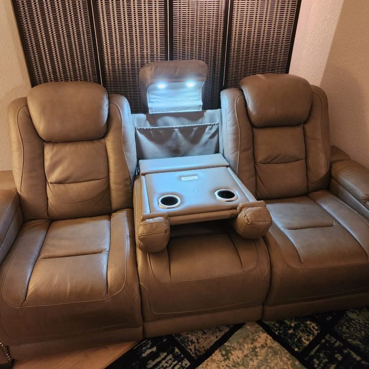 Theater style Couch & Chair