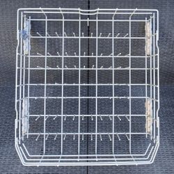 Kenmore dishwasher replacement bottom dish rack lower dishrack pullout tray with roller wheels
