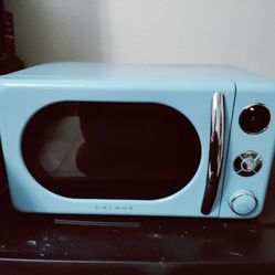 Turquoise Microwave 