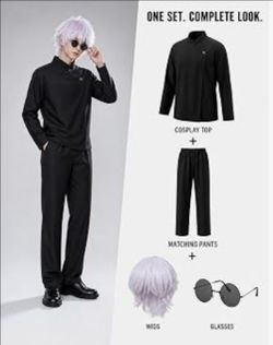 Mens Anime Cosplay Costume Set