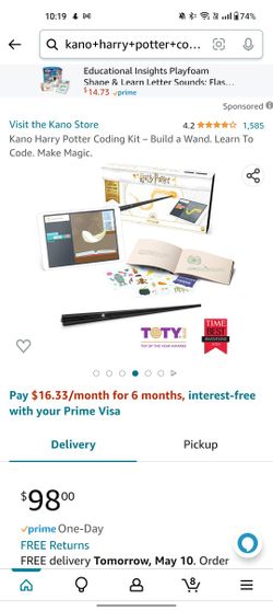 Kano Harry Potter Coding Wand Building Kit