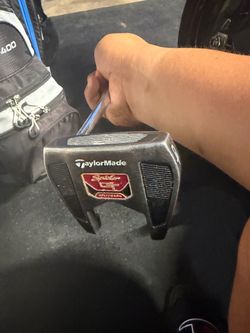 Left Handed Callaway X-22 irons and Taylormade spyder putter