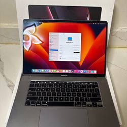 MacBook Pro 16 Inch 2019 Touch Bar I9 32gb 512gb