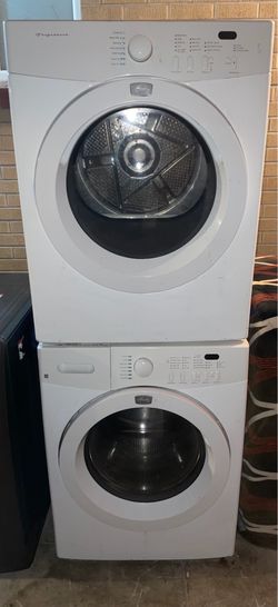 Frigidaire Frontload Stackable Washer And Electric Dryer Set (Free Delivery Installation Warranty)