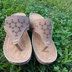 Nude Sandals Brand New Size7 $30