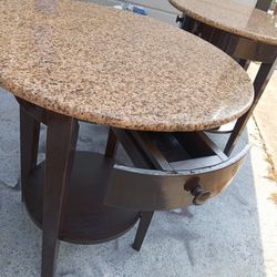 Dos Ermosa Mesas Son De Marbol