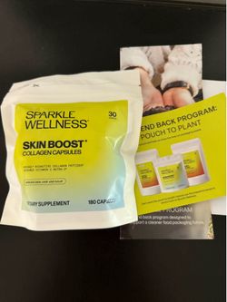 Sparkle Wellness Skin Boost Collagen Capsules