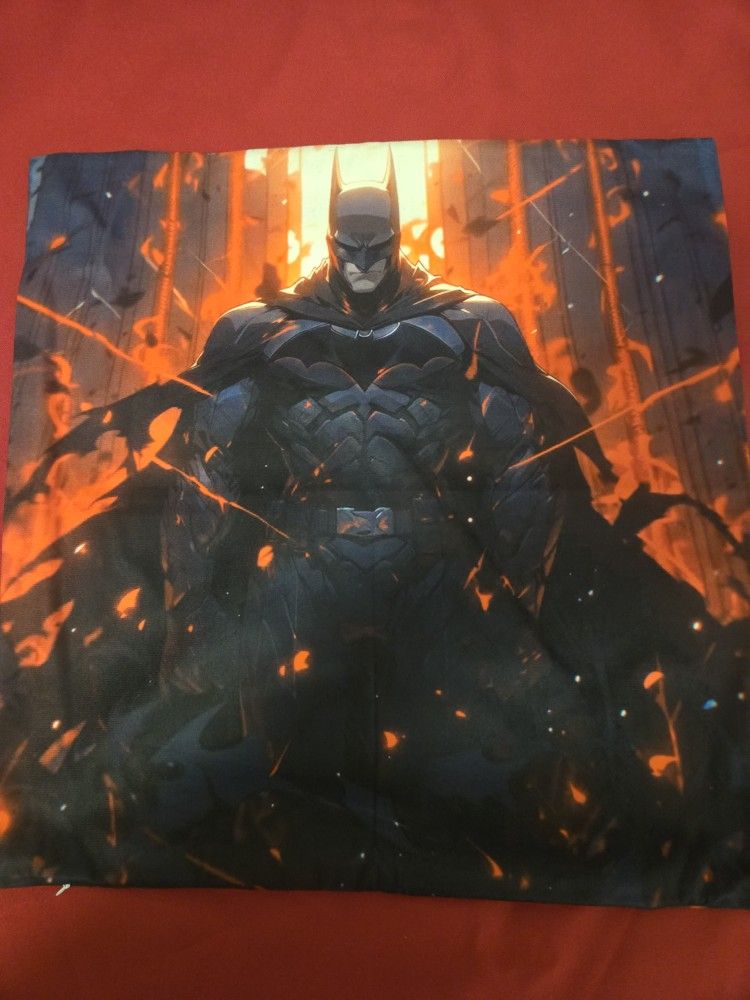 17" By 17" Batman Pillow Case