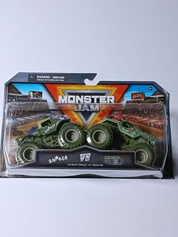 Monster Jam Shaker vs Soldier Fortune 2-Pack