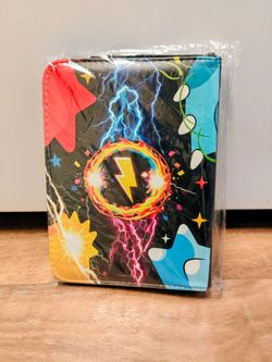 Trading Card Binder 4-Pockets, 400 Pockets Card Holder with 50 Removable Sleeves