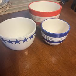 3 Piece Bowls