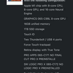 M1 MacBook Air