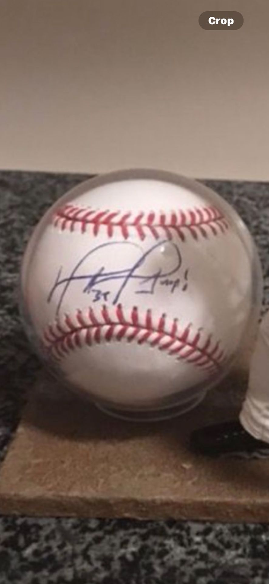 David Ortiz Signed Baseball