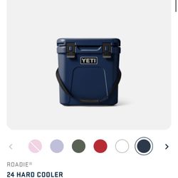 Yeti Roadie 24 Blue Cooler