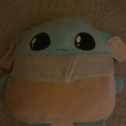 Large baby yoda squishy